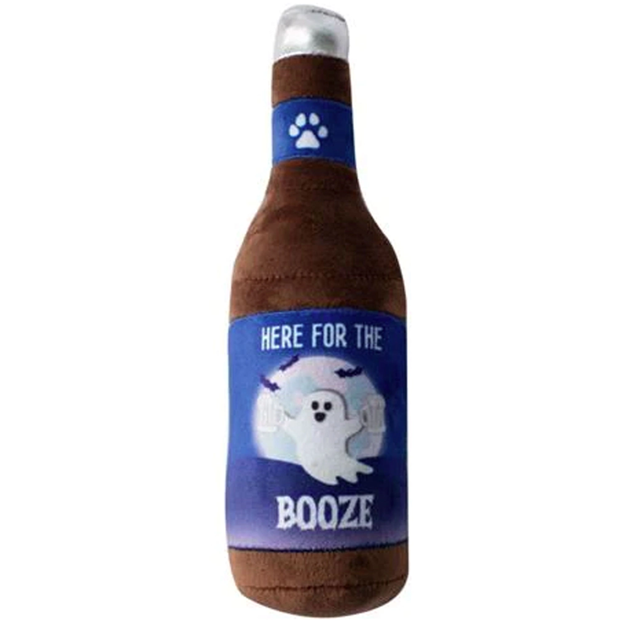 Fringe Here for the Boo-ze Brown Dog Toys