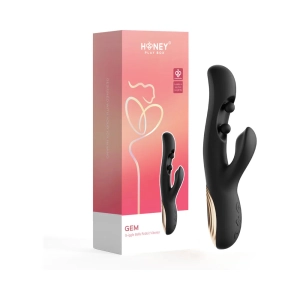 GEM Twin Balls Rabbit Vibrator