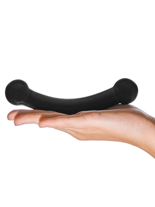 Gläs Double Bull Glass Dildo 14 cm