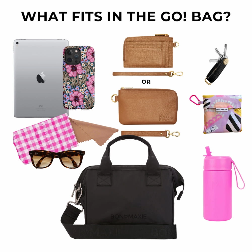 Go! Crossbody Bag -- Neon Pink