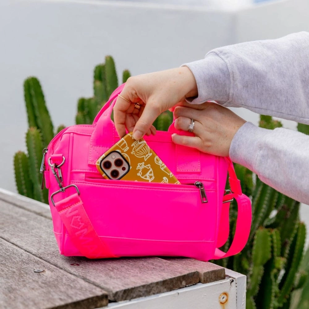 Go! Crossbody Bag -- Neon Pink