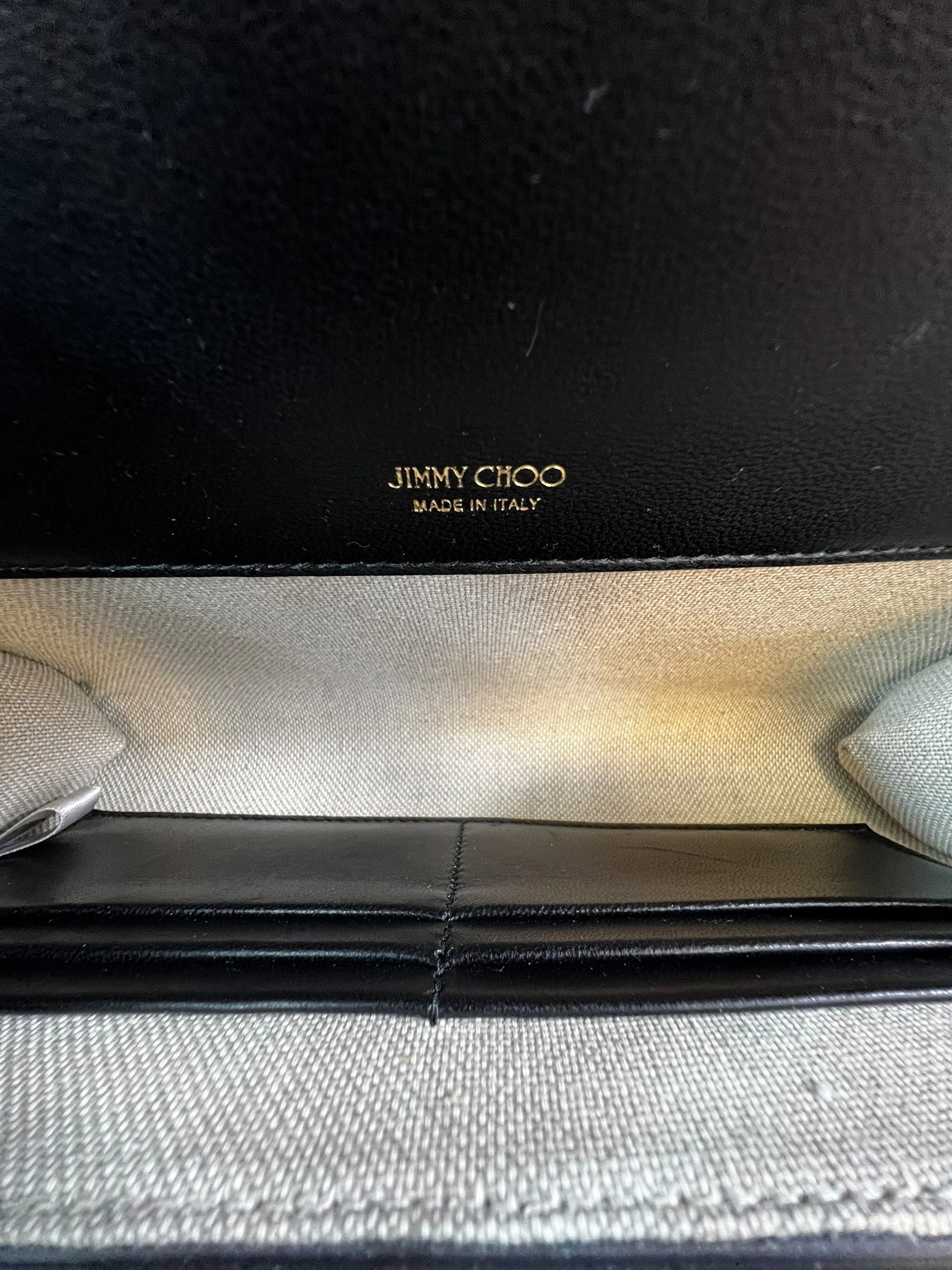Handbag Luxury Designer By Jimmy Choo, Size: Small