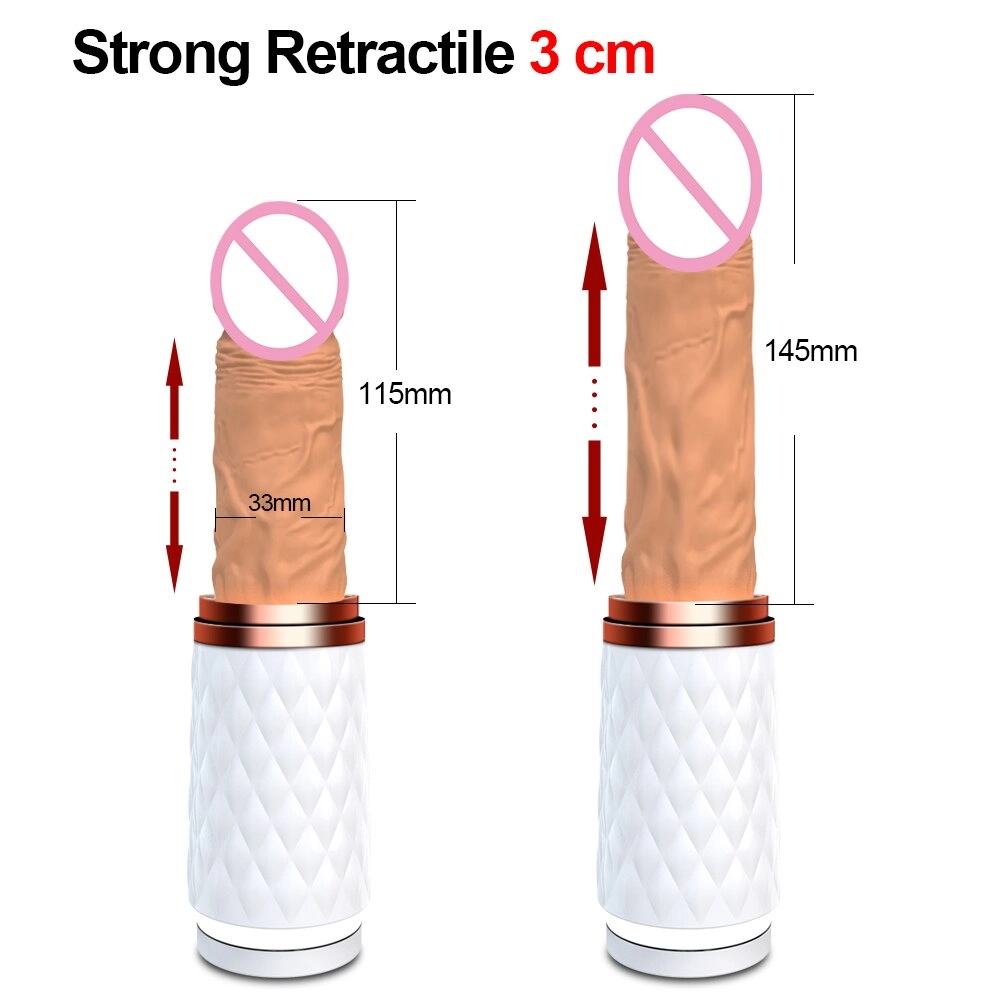 Hands Free Automatic Thrusting Dildo Vibrator Suction Cup Vibrators