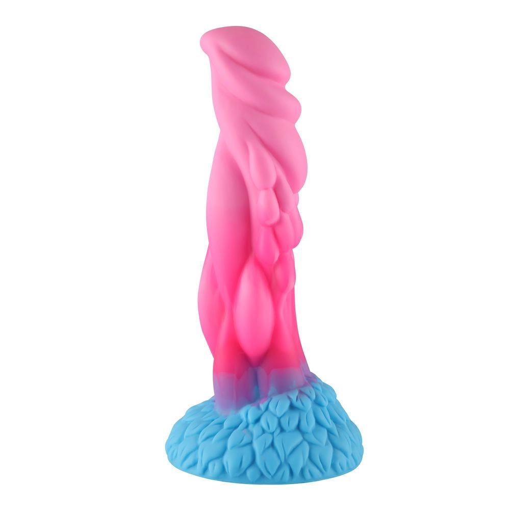 HiSmith Waldolo Silicone Beleala Dildo 8.2 Inch - Pink/Blue