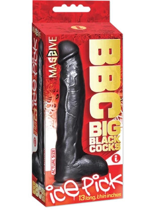 Icon Brands - BBCs Big Black Cocks Ice Pick, 13 Inch