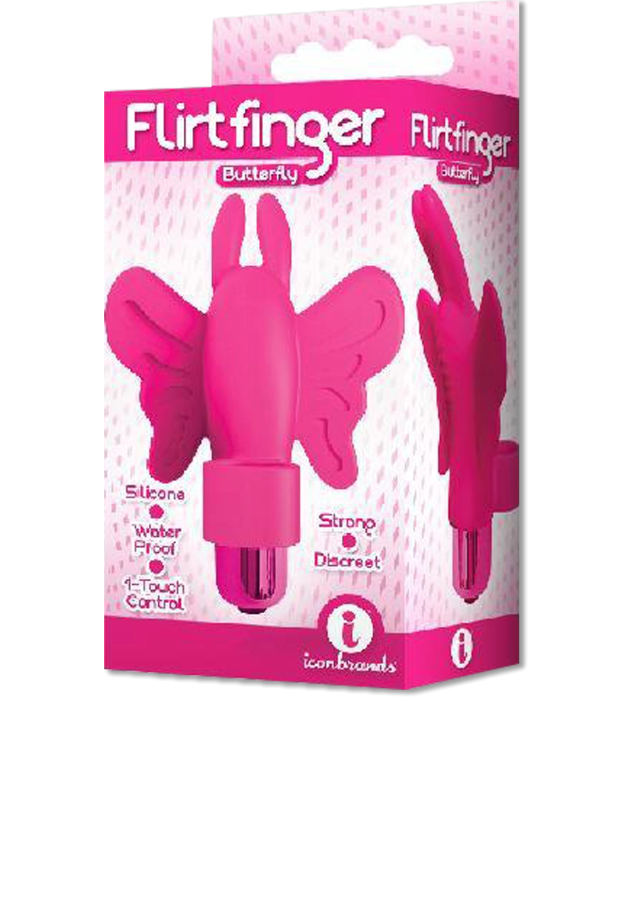 Icon Brands - The 9's - Flirt finger Butterfly Finger Bulley Vibrators