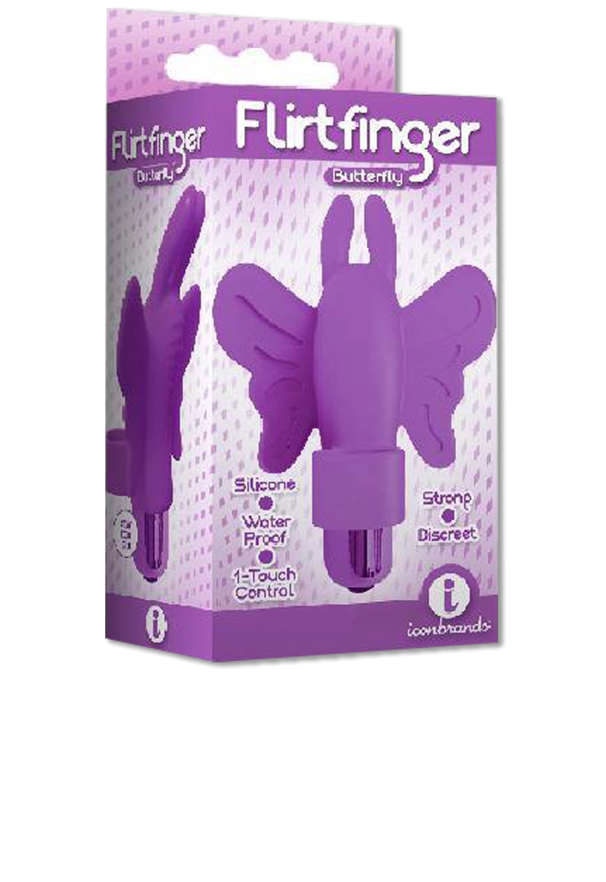 Icon Brands - The 9's - Flirt finger Butterfly Finger Bulley Vibrators