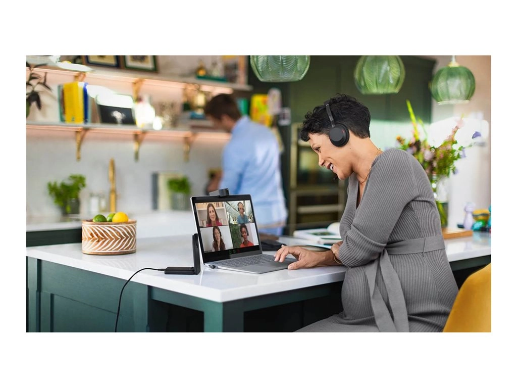 Jabra Evolve2 55 UC Stereo - Headset - on-ear - Bluetooth - wireless - active noise canceling - USB-C via Bluetooth adapter - 25599-989-889-01