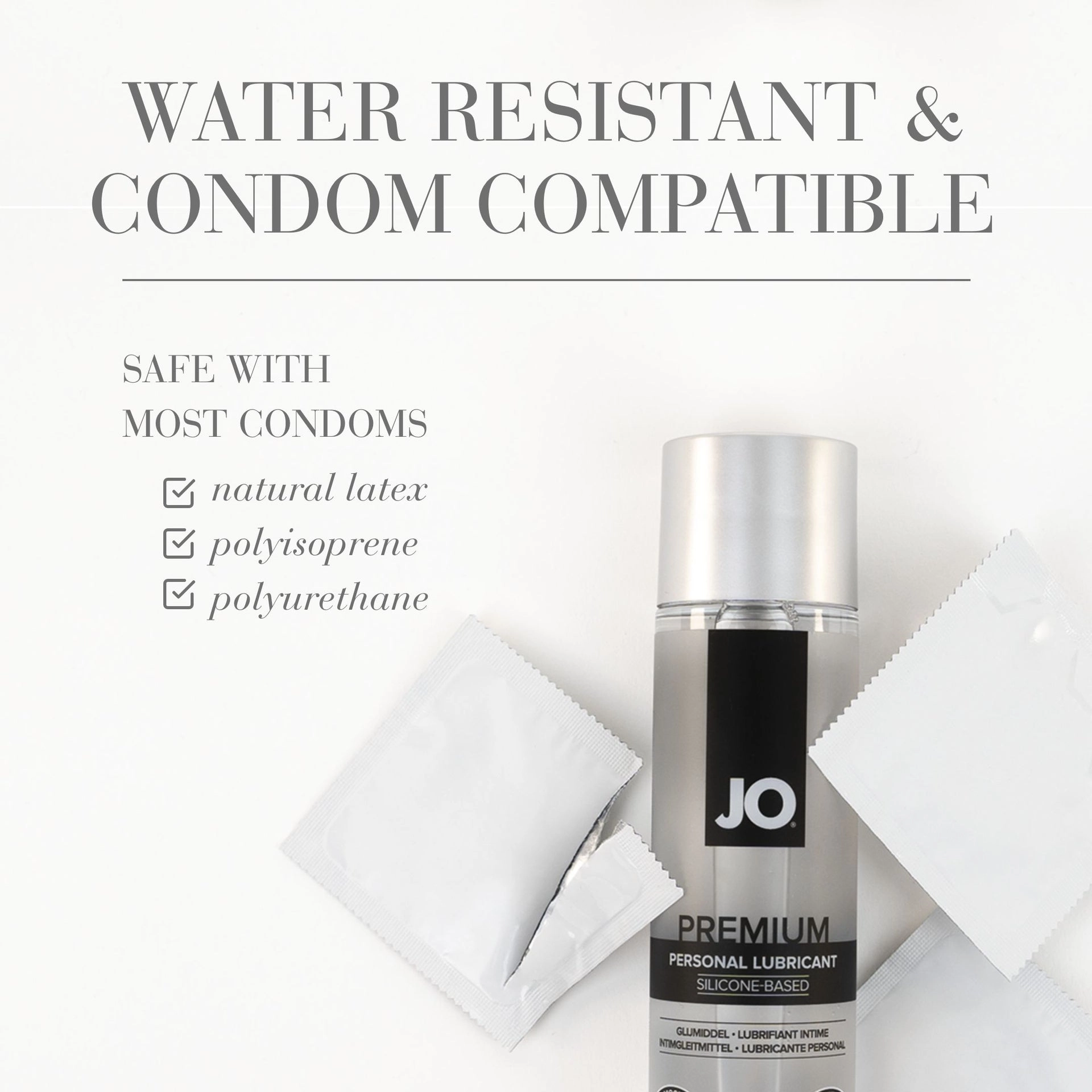 JO Premium Silicone Lube - 16 oz