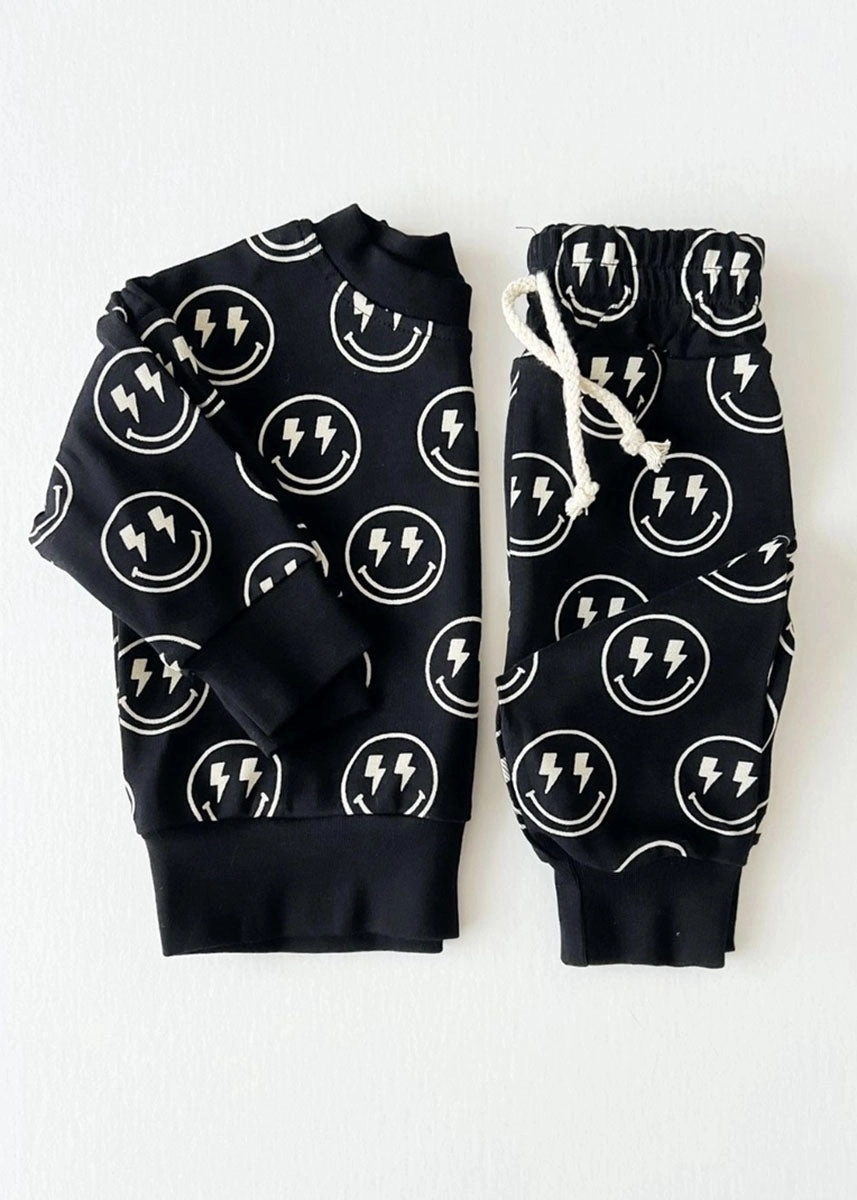 Jogger Set - Electric Smiley