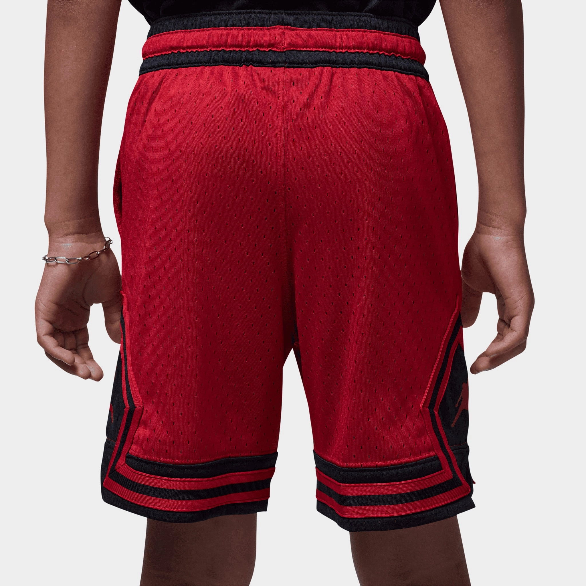 Jordan Junior Boys' Dri-Fit Diamond Shorts / Gym Red