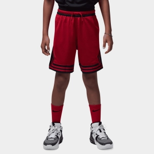 Jordan Junior Boys' Dri-Fit Diamond Shorts / Gym Red