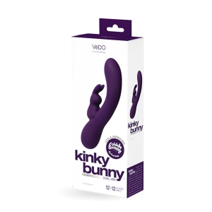 Kinky Bunny Rechargeable Rabbit with 10 Fun Modes and Remote Control