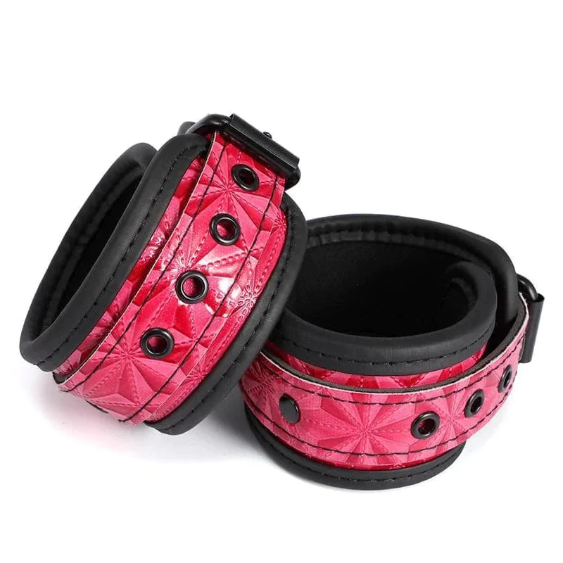 Kinky Play Wrist Cuffs - Pink