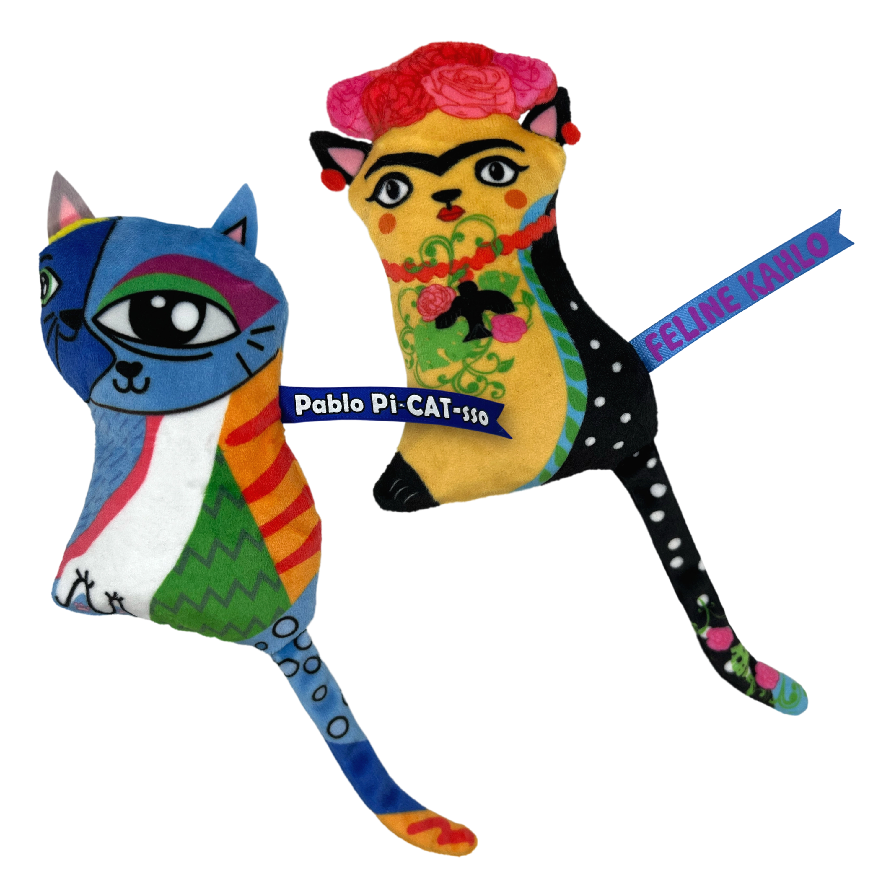 KONG Artz Kahlo / Dali Catnip Cat Toy 2 Pack