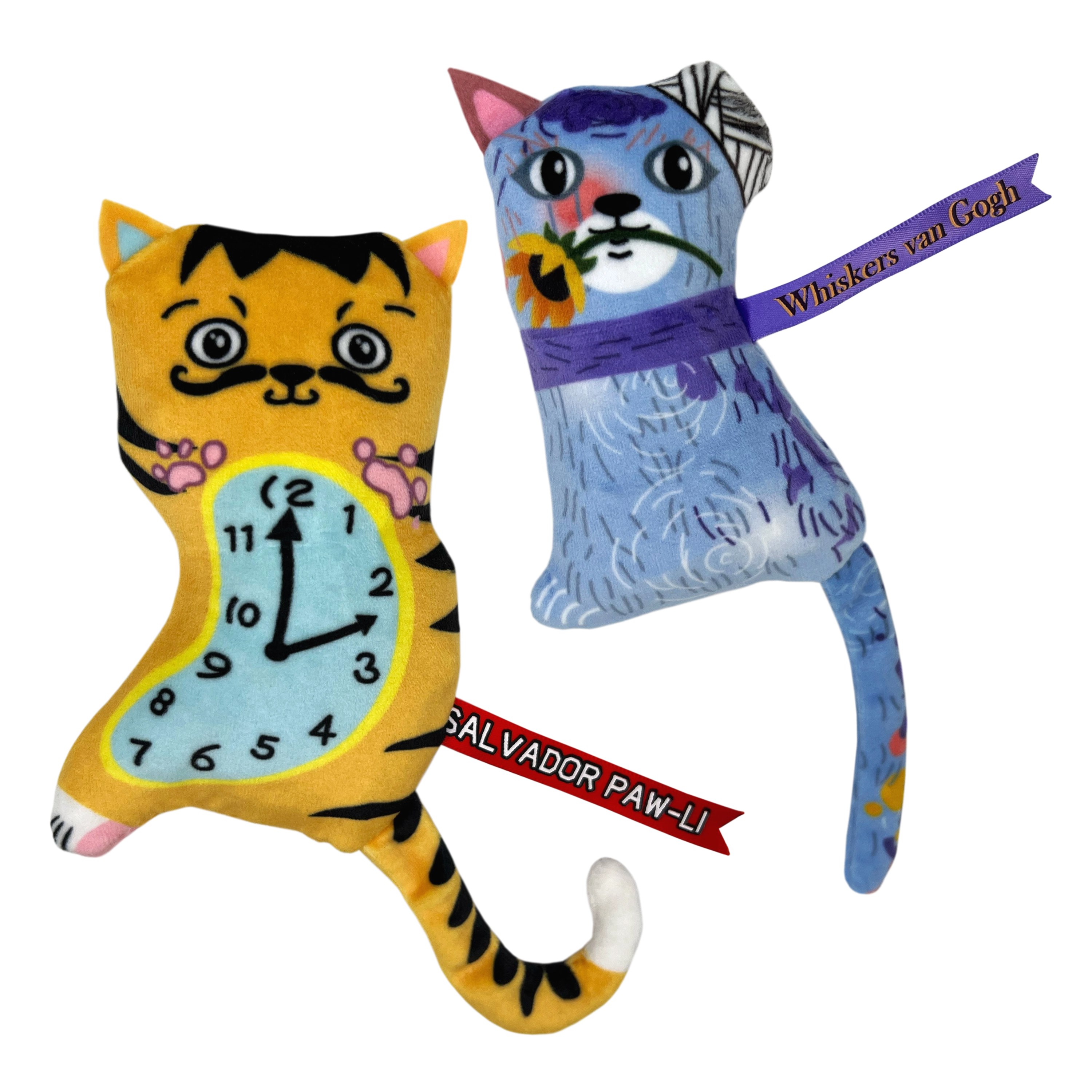 KONG Artz Picasso / Van Gogh Catnip Cat Toy 2 Pack