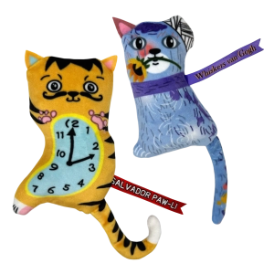 KONG Artz Picasso / Van Gogh Catnip Cat Toy 2 Pack