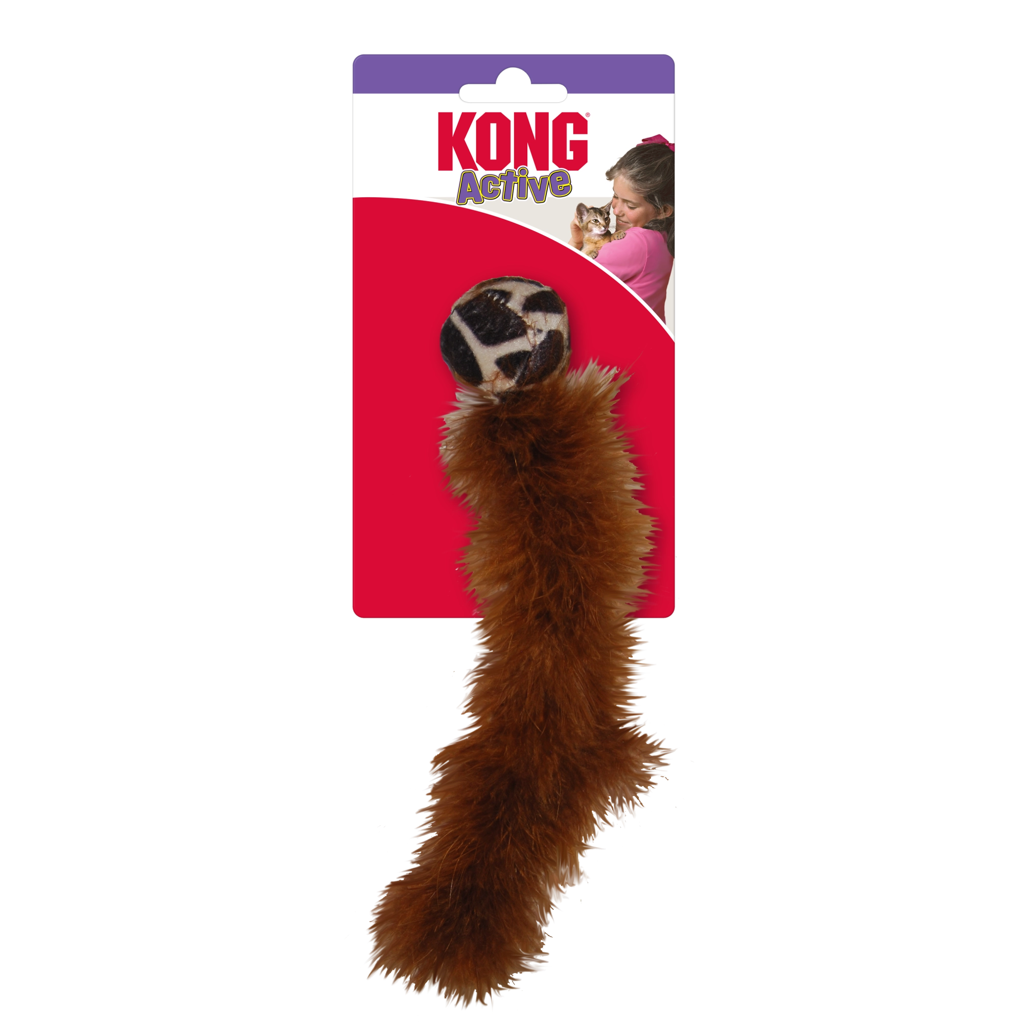 KONG Cat Active Wild Tails Assorted Cat Toy