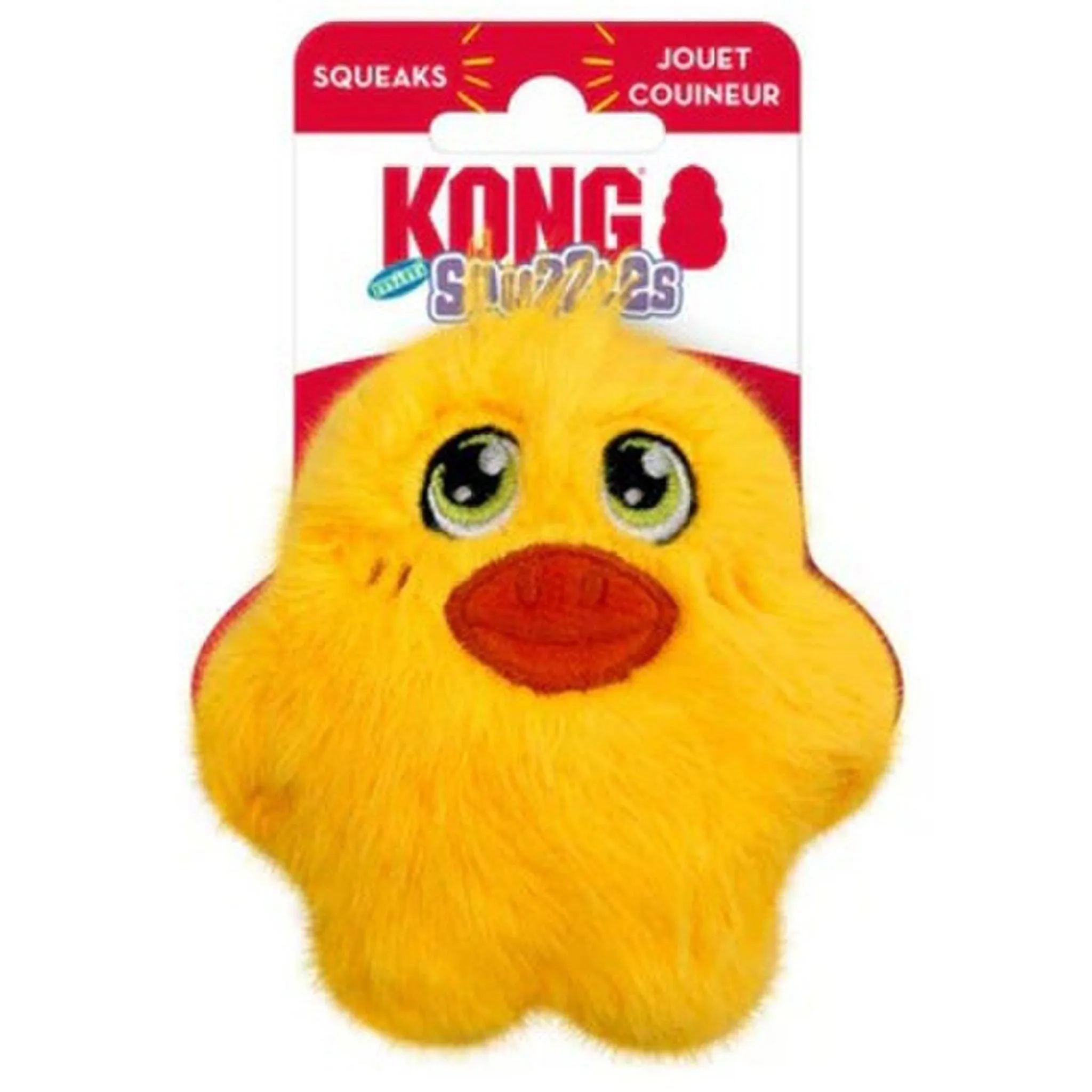 Kong Snuzzles Mini Duck Yellow Dog Toys