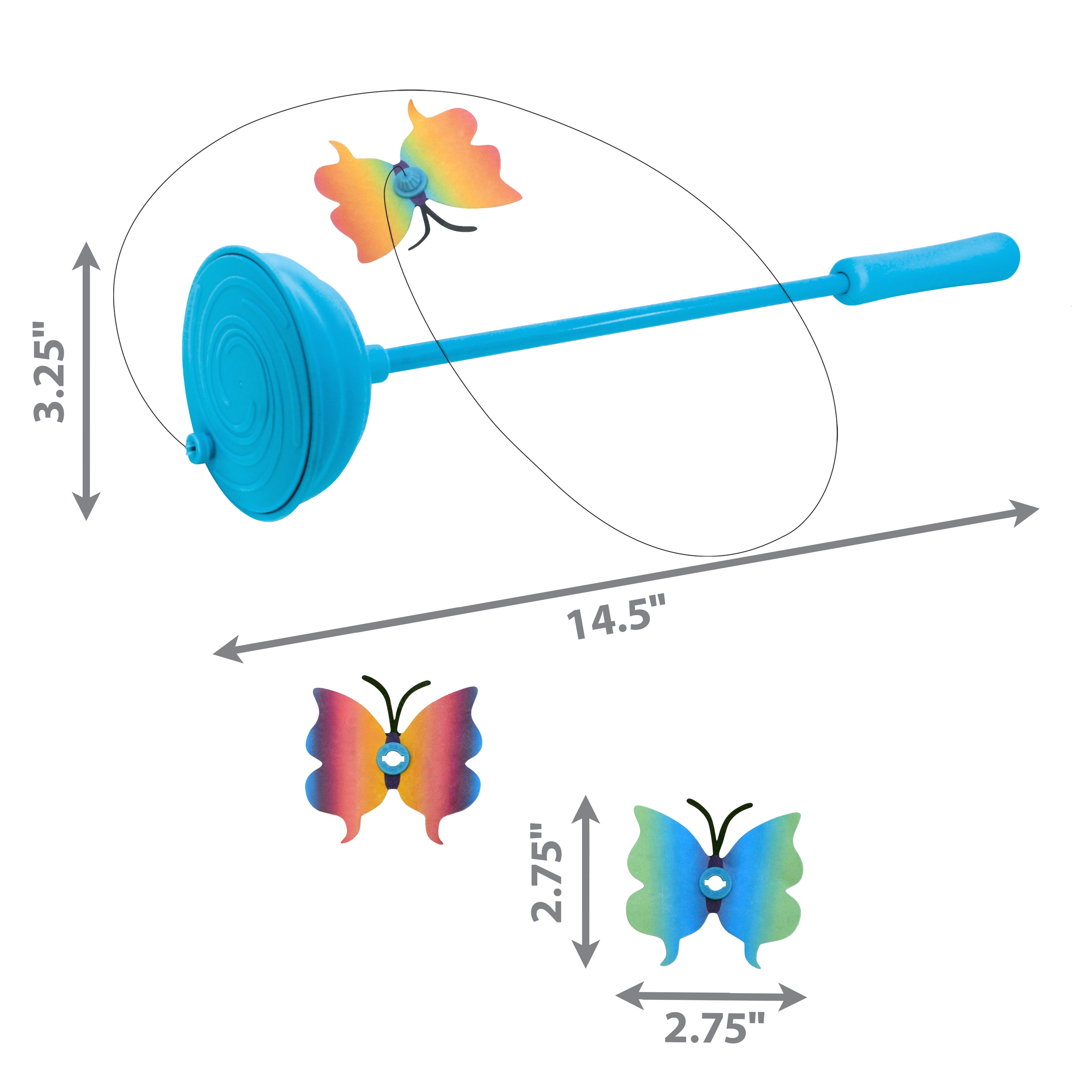 KONG Teaser Butterfly Assorted Cat Toy
