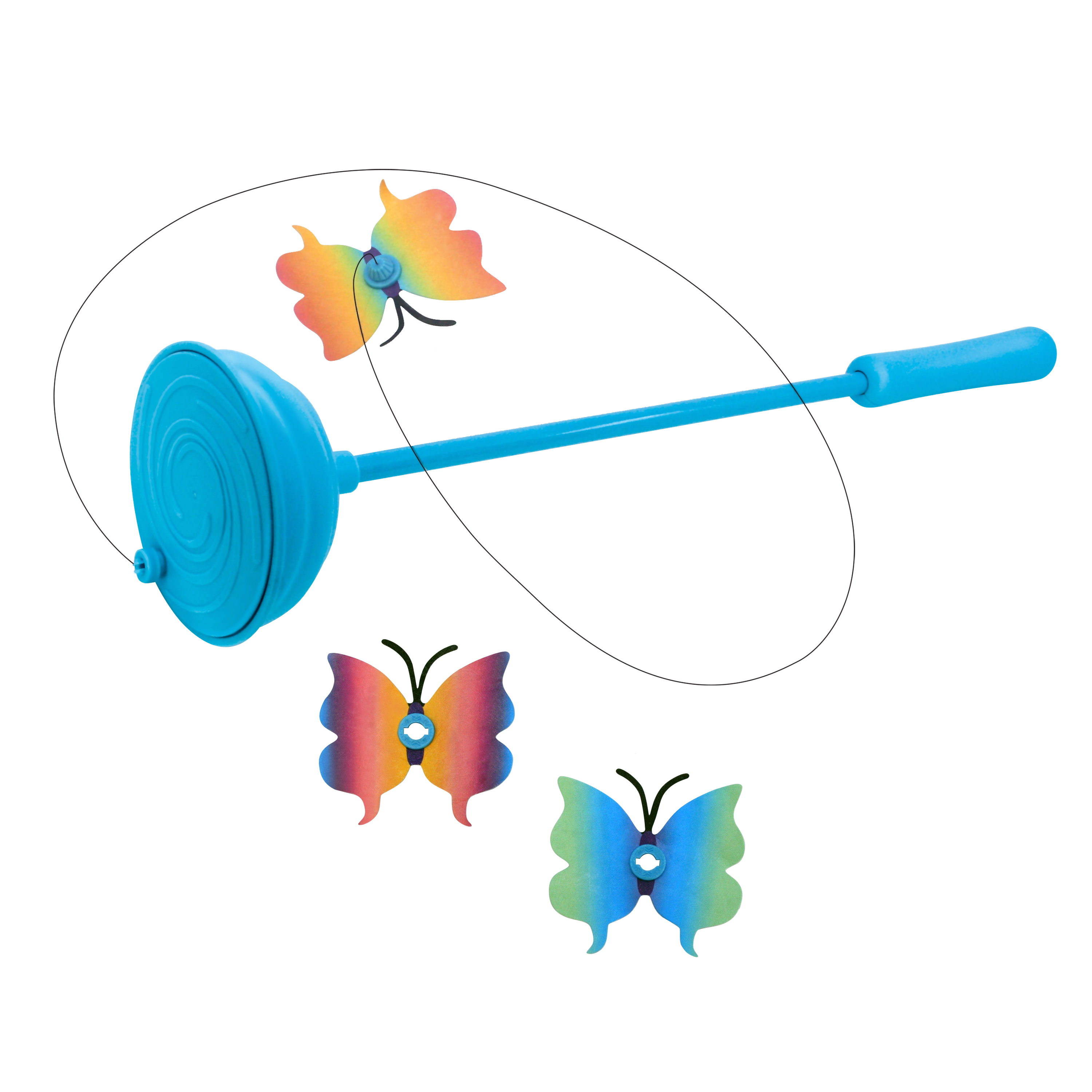 KONG Teaser Butterfly Assorted Cat Toy