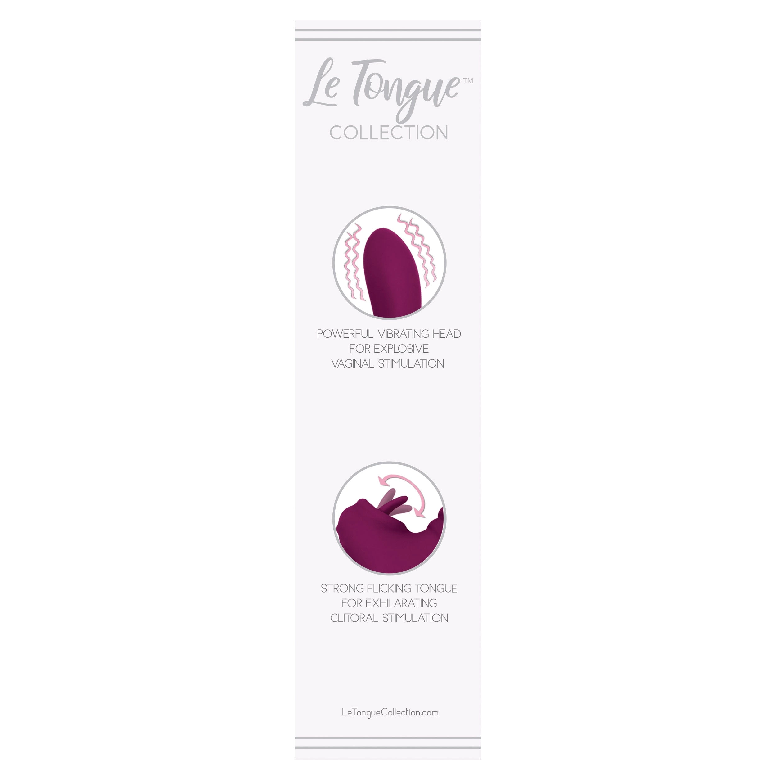 Le Tongue Flicker Clitoral & G-Spot Vibrator