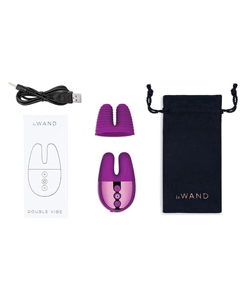 Le Wand Double Vibe In Cherry