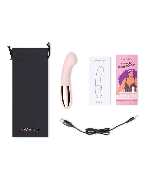 Le Wand Gee G-spot Targeting Rechargeable Vibrator Black, Purple, Pink