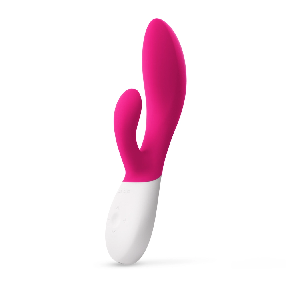 Lelo Ina Wave 2 Rechargeable Rabbit Vibrator - Cerise