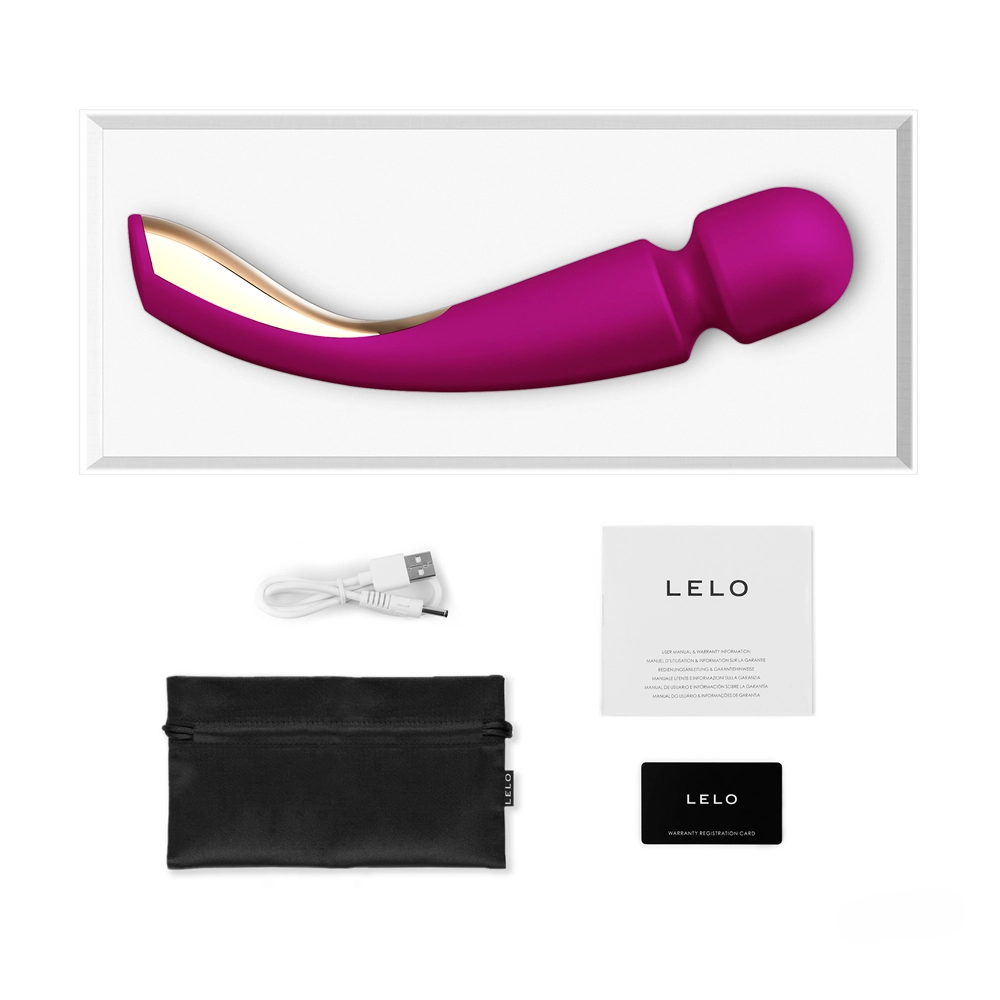 Lelo Smart Wand 2 Large - Deep Rose