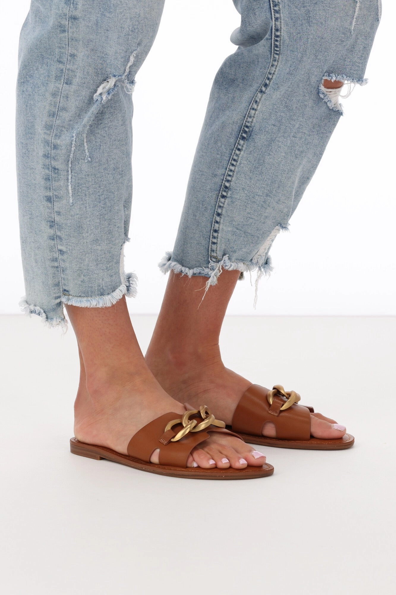 Los Cabos Maiz Sandal Brandy