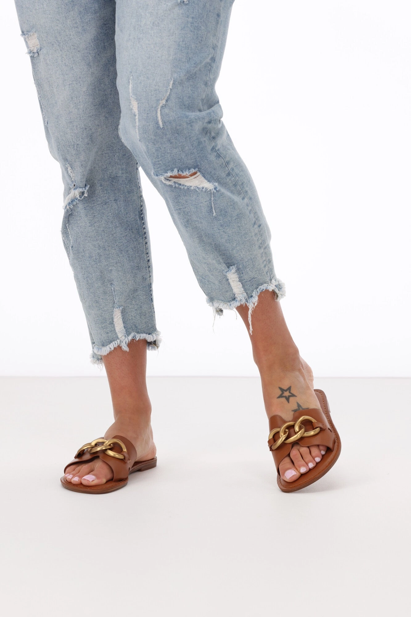 Los Cabos Maiz Sandal Brandy