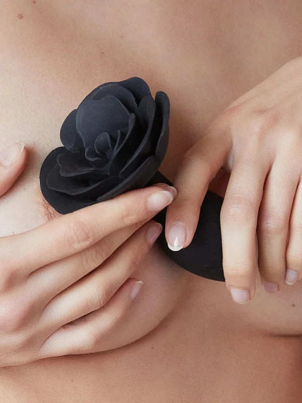 Love to Love Open Roses Silicone Butt Plug