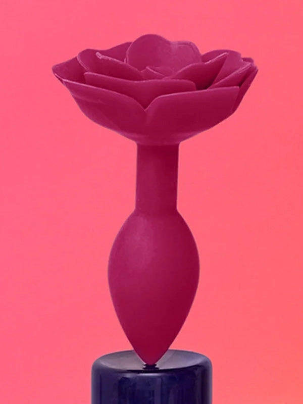 Love to Love Open Roses Silicone Butt Plug