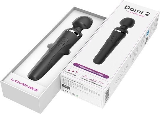 Lovense Domi 2 Bluetooth Mini Massage Wand Vibrator