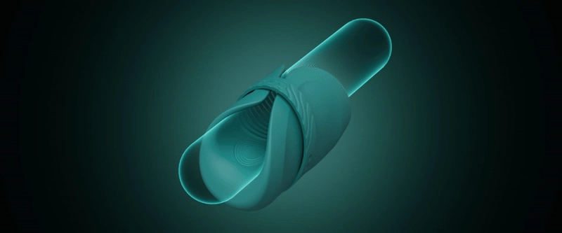 Lovense Gush 2 Remote-controlled Vibrating & Oscillating Penis Massager