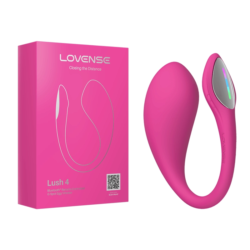Lovense Lush 4 Bluetooth App Controlled Wearable Egg Vibrator