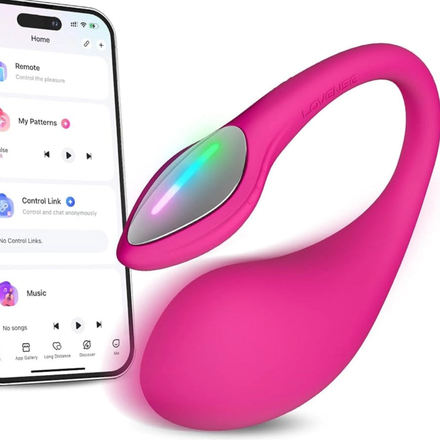 Lovense Lush 4 Bluetooth App Controlled Wearable Egg Vibrator
