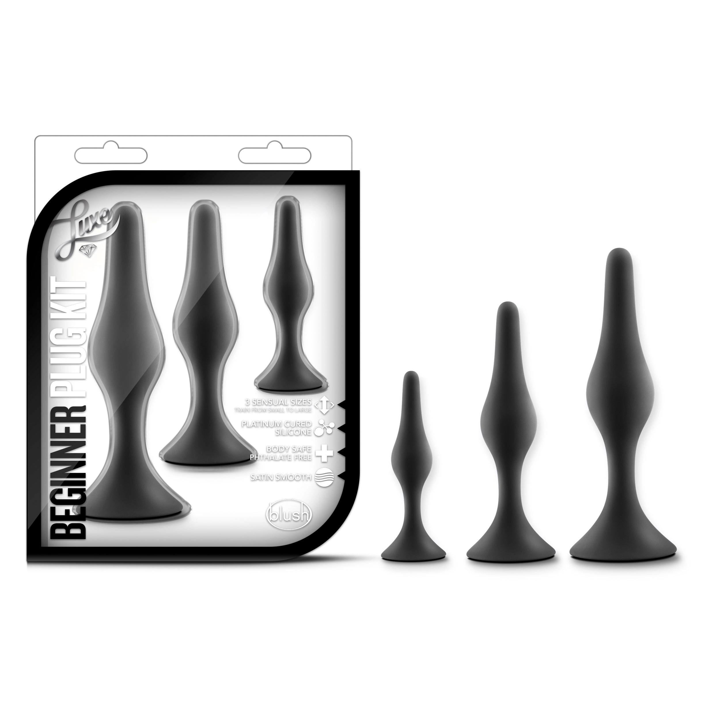 Luxe Beginner Plug Kit: Fun and Easy Booty Adventure Set