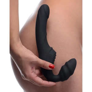 Magic Mermaid Strapless Vibrating Strap-On with 9 Vibration Modes