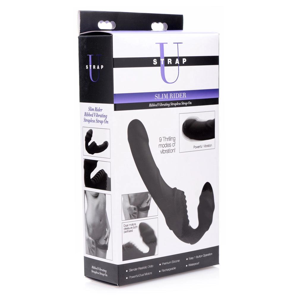 Magic Mermaid Strapless Vibrating Strap-On with 9 Vibration Modes