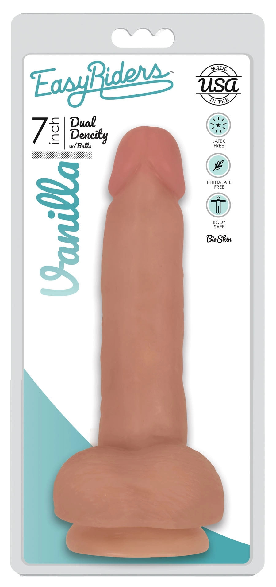 Magic Stick: 7-Inch Slim Dong with Suction and Harness Use