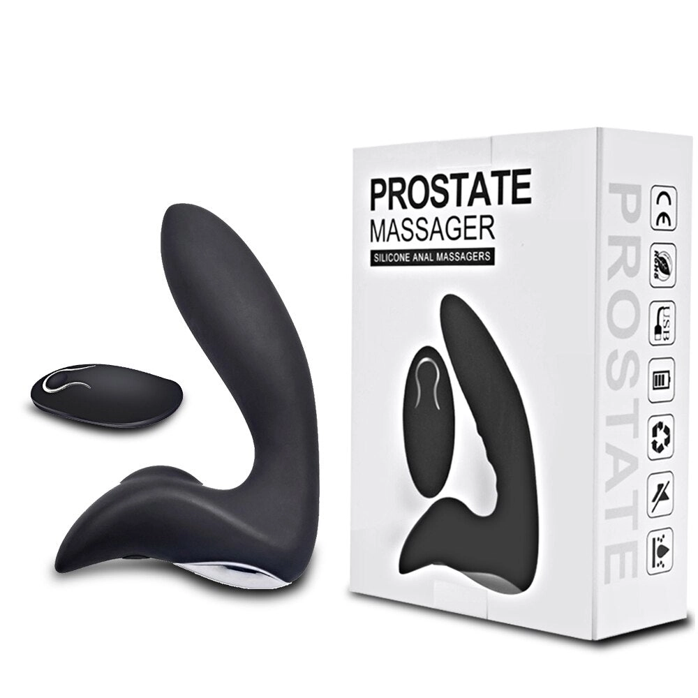 Male Prostate Massager Anal Butt Plug Bluetooth App Vibrators for Men Masturbator