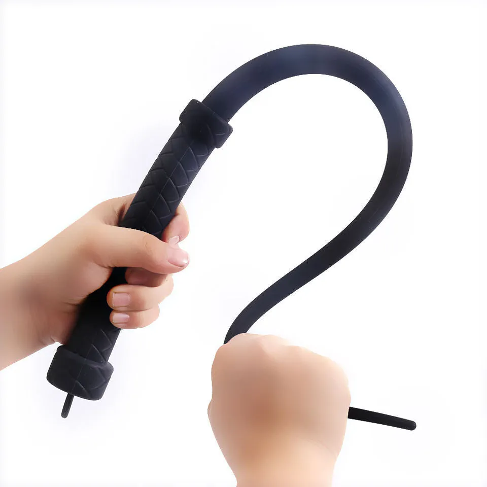 Master Series Dark Pleasures BDSM Silicone Whip 60cm