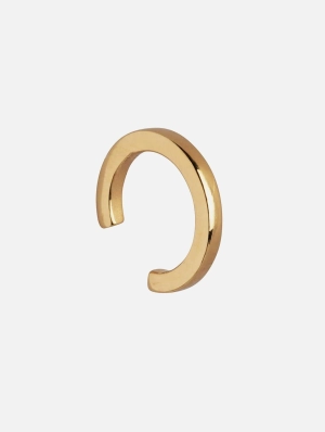 Maya Recycled 925 Sterling Silver Ear Cuff | Gold Vermeil