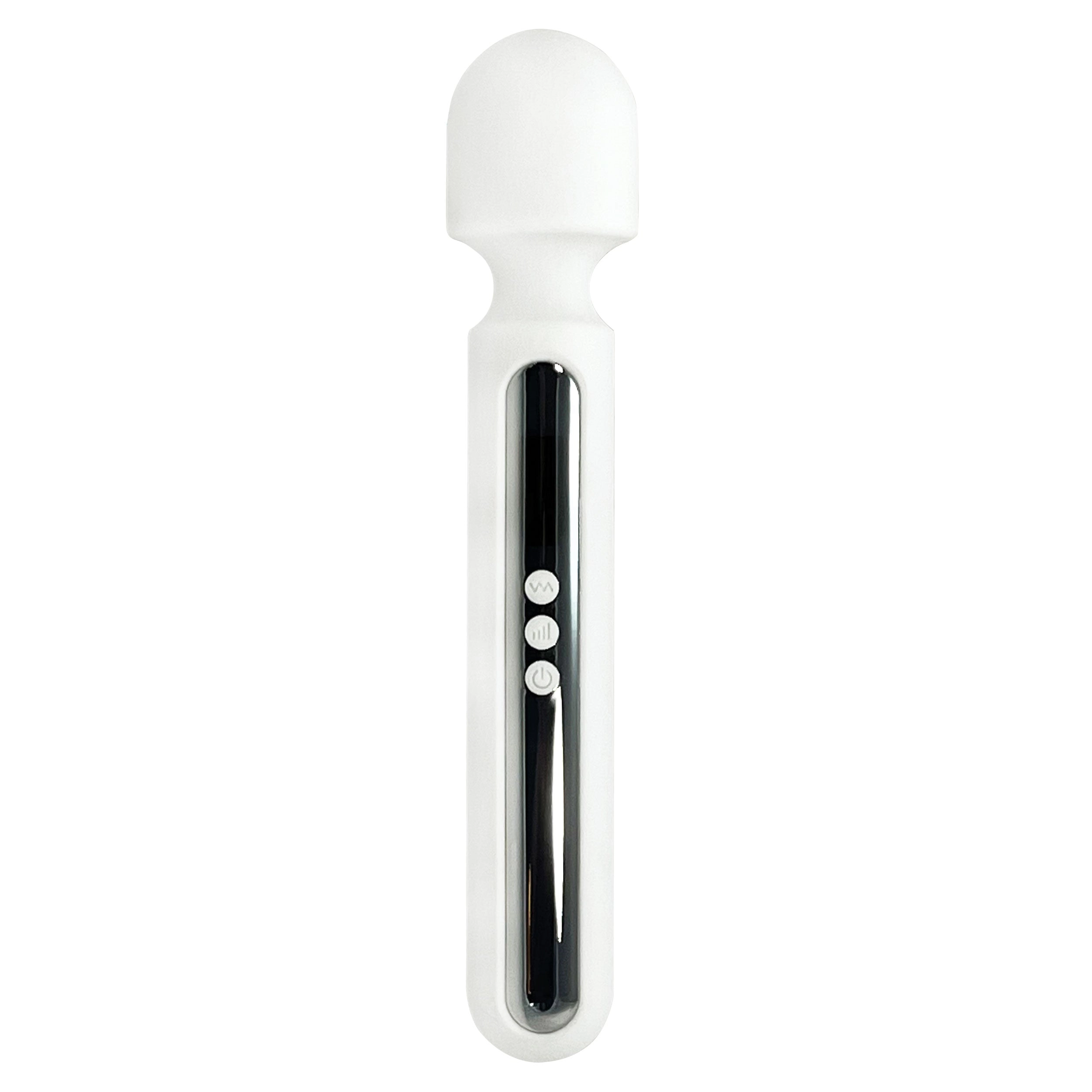 Mighty Wand Cyber Plus Personal Massager Vibrator - White