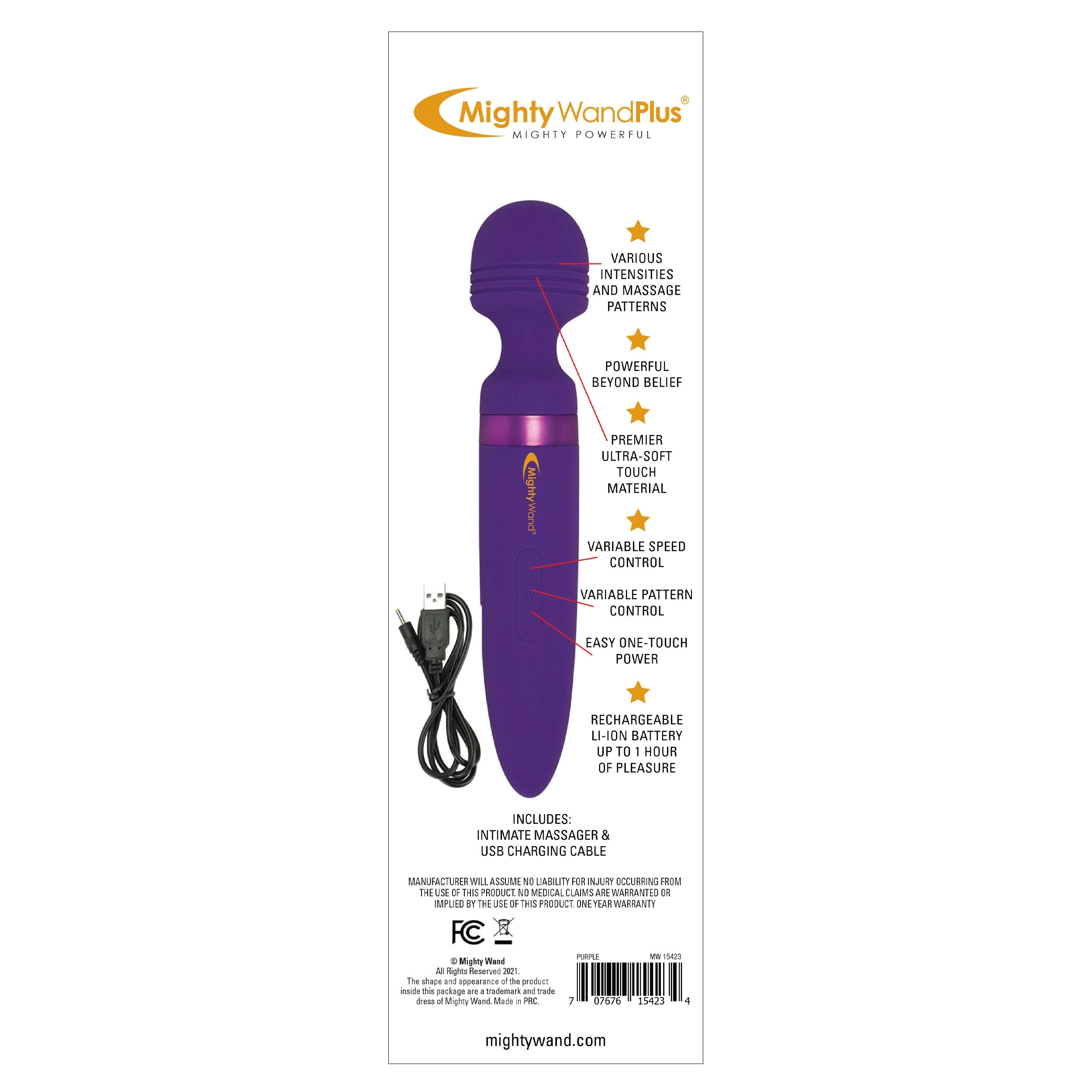 Mighty Wand Plus - Purple
