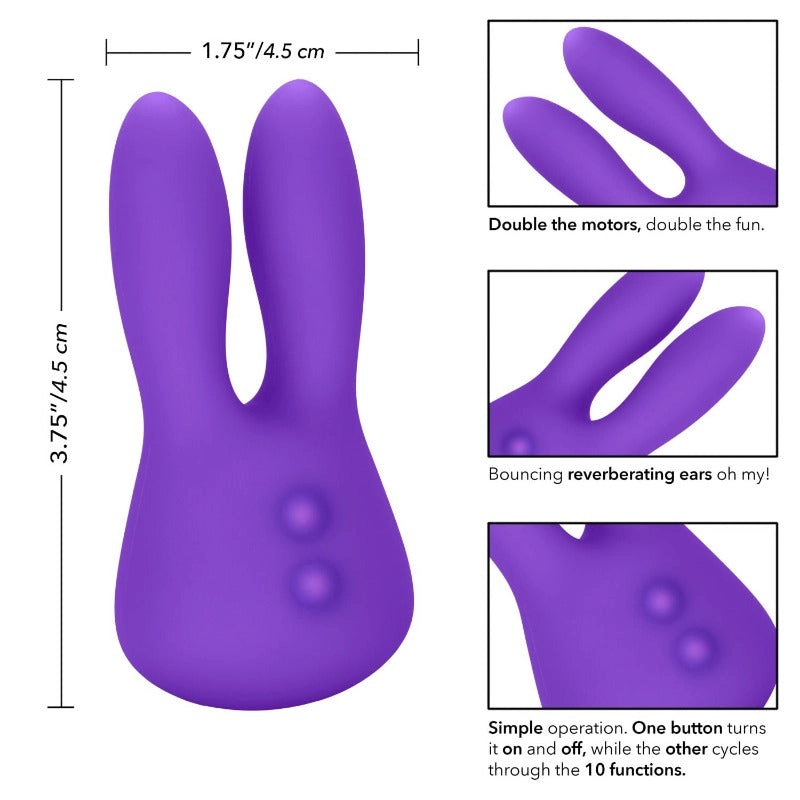 Mini Marvels Marvelous Bunny Rechargeable 10 Speed Vibrator