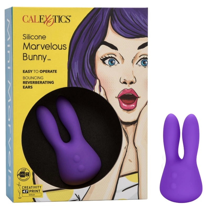 Mini Marvels Marvelous Bunny Rechargeable 10 Speed Vibrator