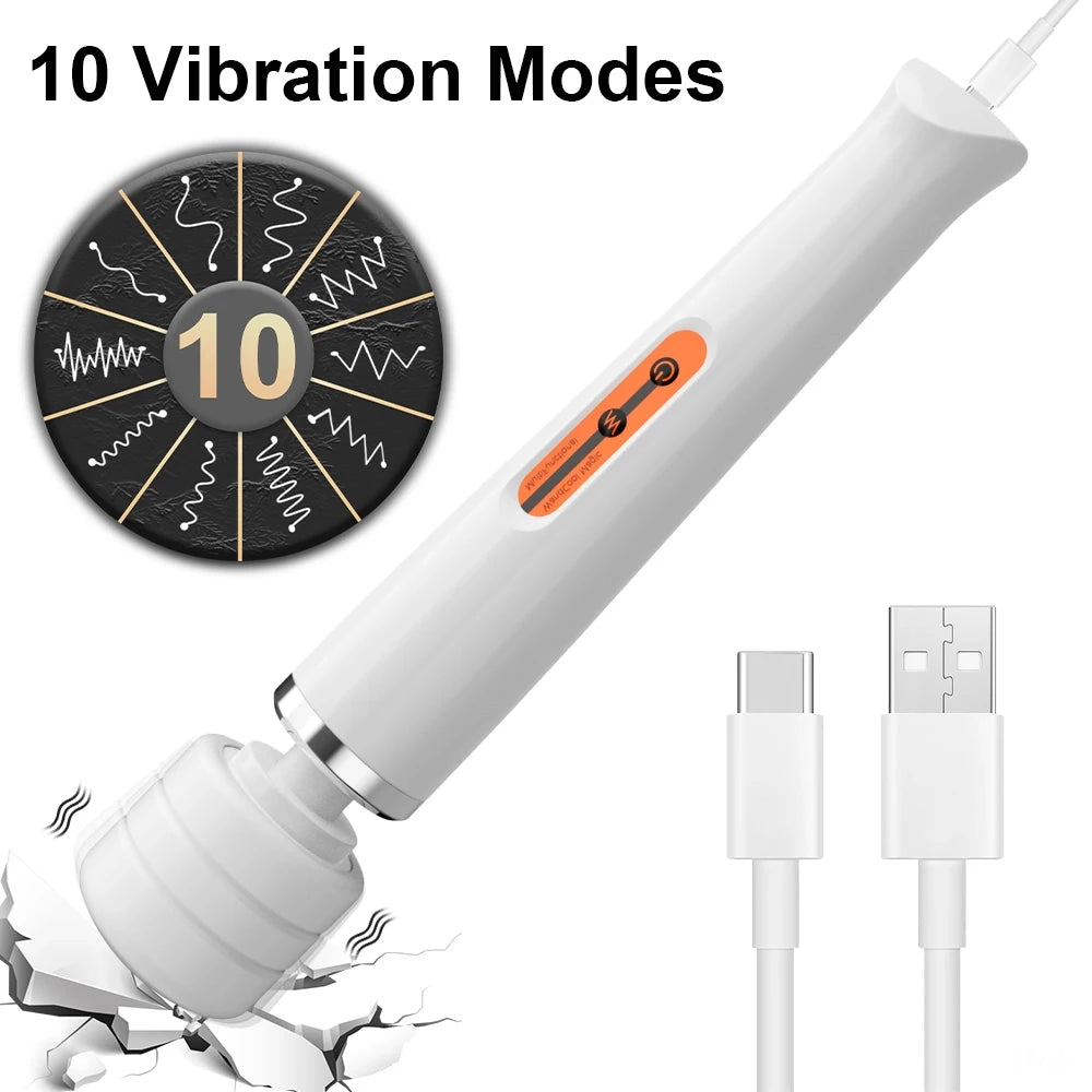 Most Powerful Vibrator 10 Vibration Modes